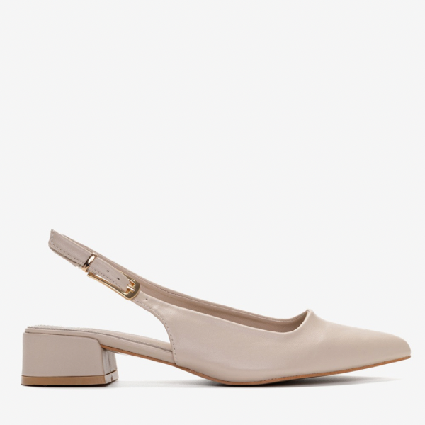 Slingback Γόβες Χαμηλές ματ