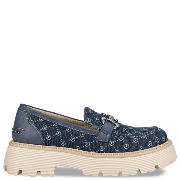 MIGATO BLUE-JEAN chunky loafer