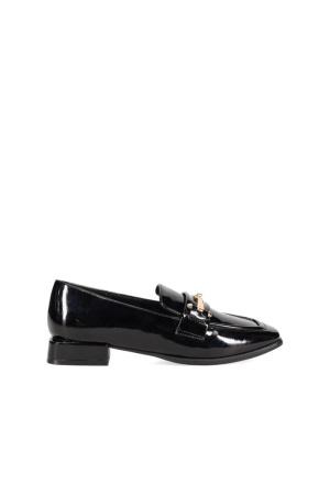 MIGATO Μαύρο loafer λουστρίνι 100040732-014