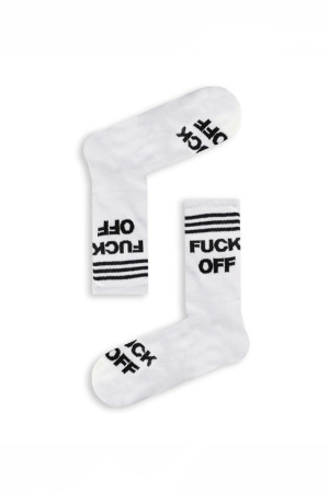 F*** Off Socks (White)
