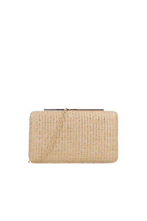 MIGATO Μπεζ clutch τσαντάκι