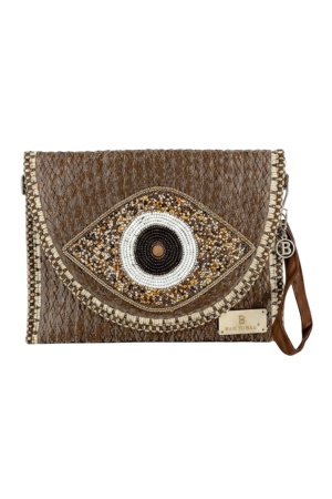 Τσάντα χειρός XY-2022 – Καφέ BAG TO BAG
